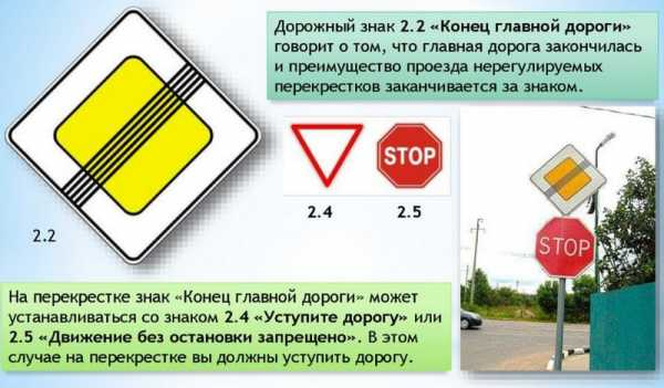 Дорожный знак «главная дорога»: направление, конец дороги, как узнать, когда уступить дорогу