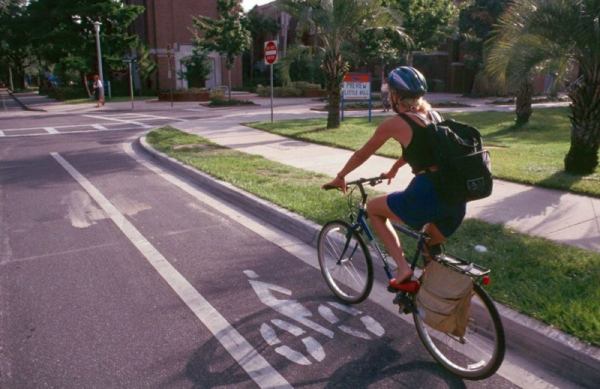 Знак велодорожки: как выглядит на асфальте, если запрещено, цвет, отделка, дорожный знак пересечения с велосипедной полосой