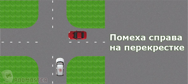 Препятствие справа: правила дорожного движения применительно к перекрестку, двору, справа или слева